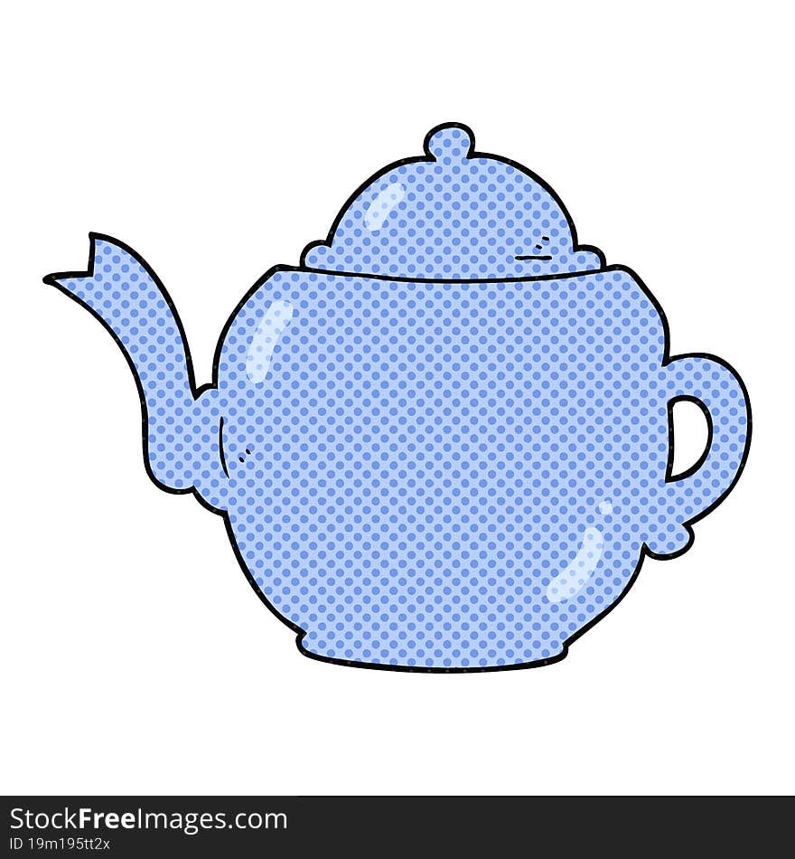 cartoon teapot