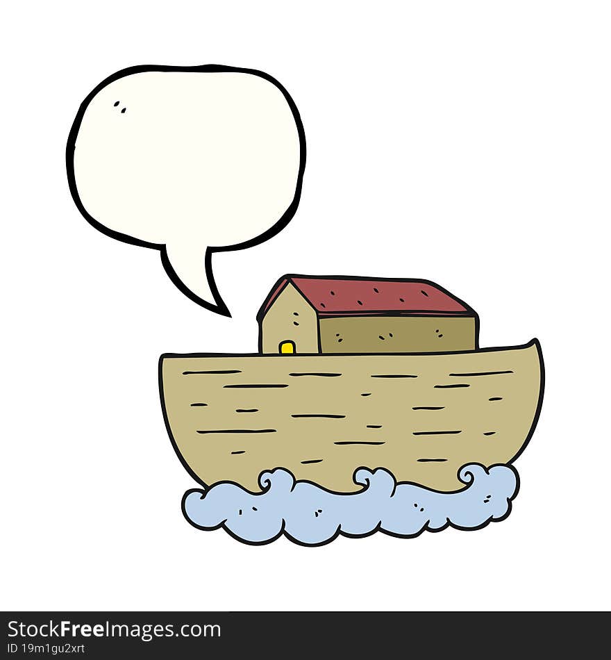 speech bubble cartoon noah s ark