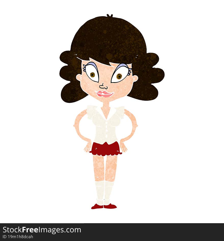 Cartoon Pretty Woman