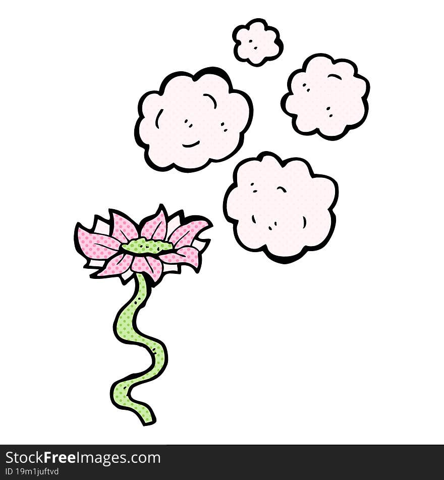 cartoon flower