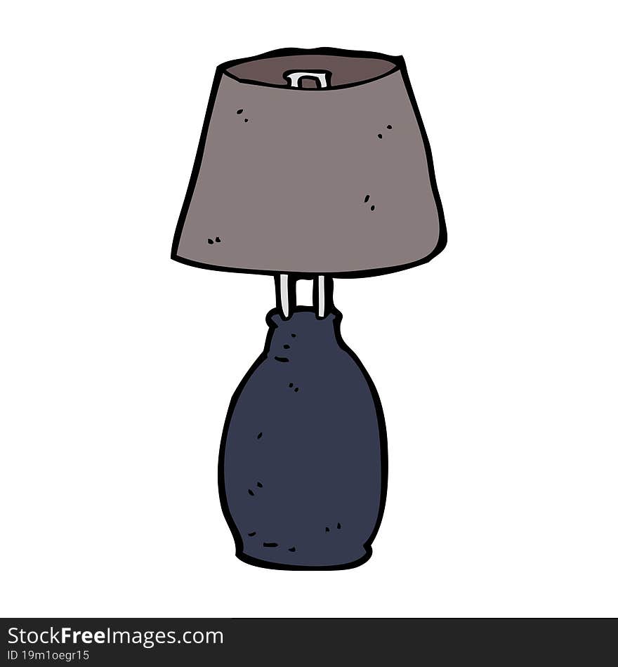 cartoon lamp