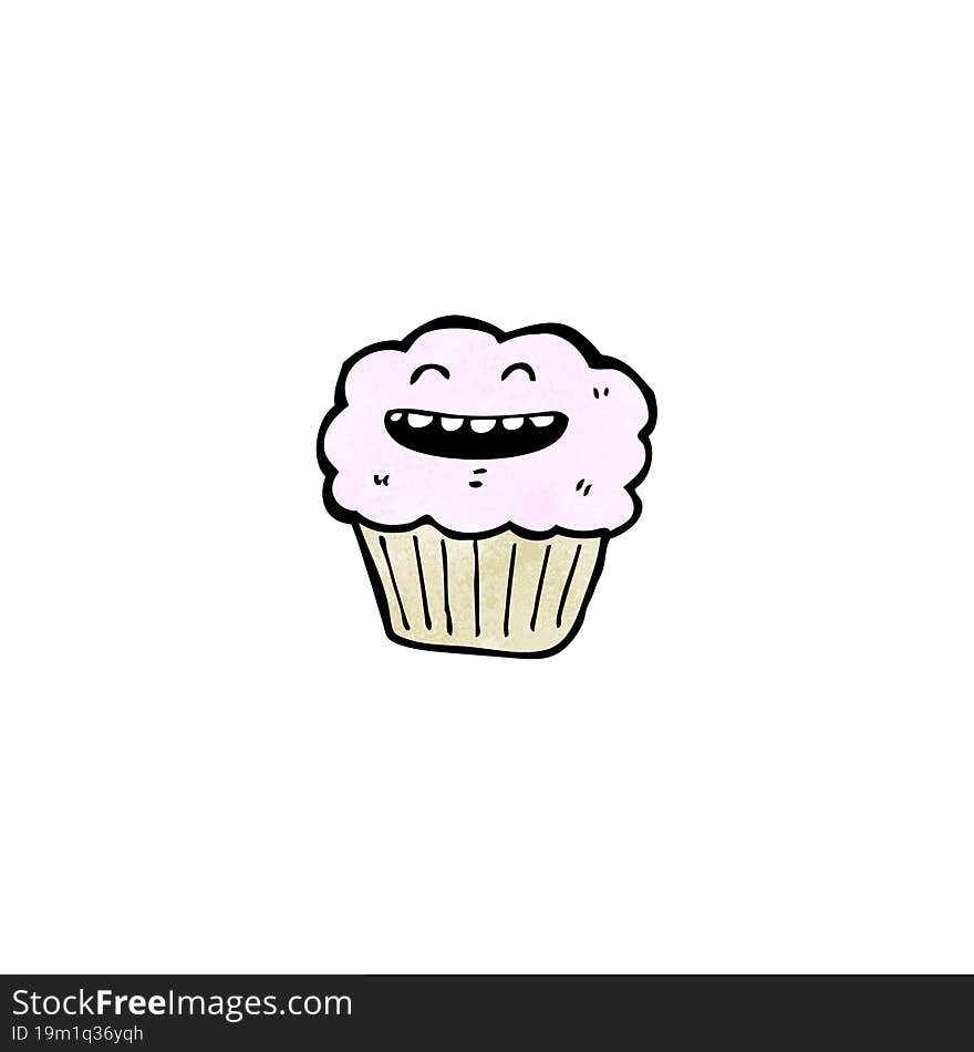 cartoon cupcake