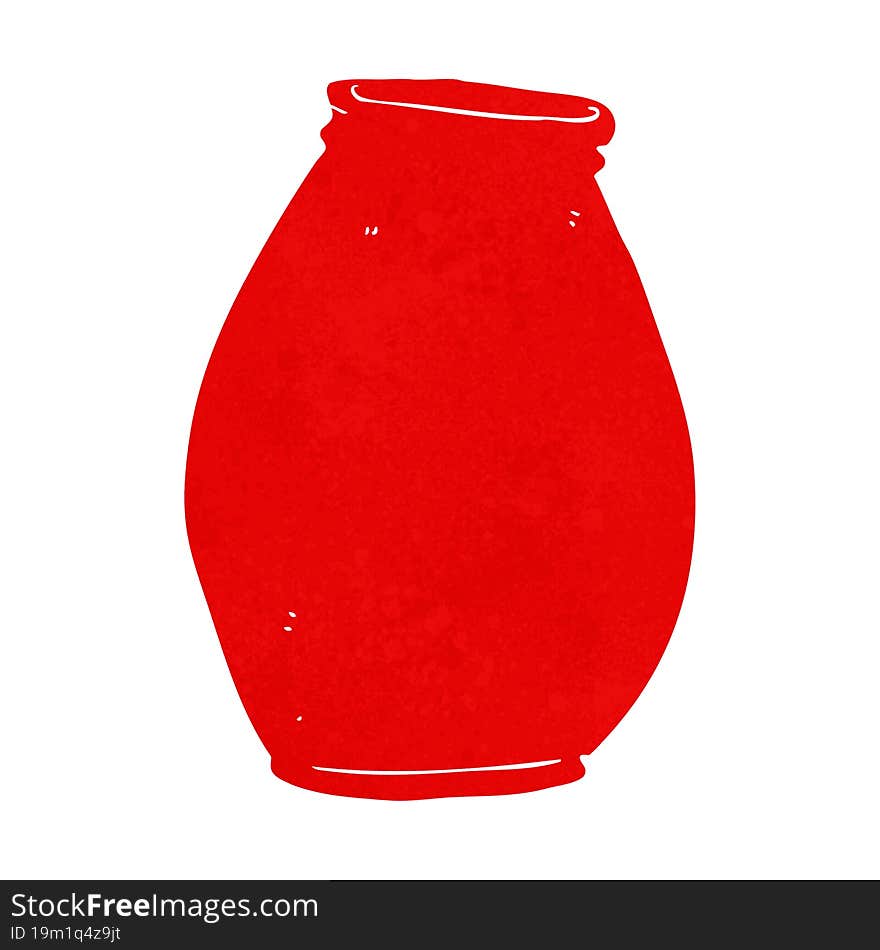 Cartoon Vase