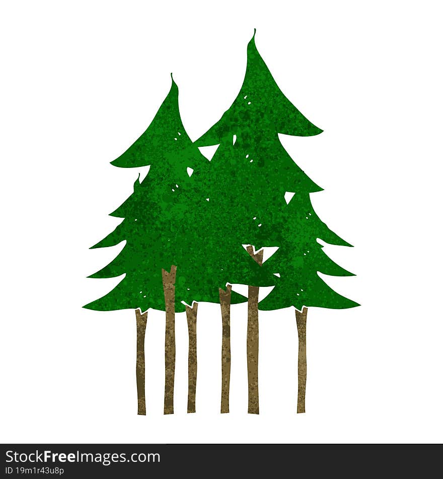 cartoon tree symbol