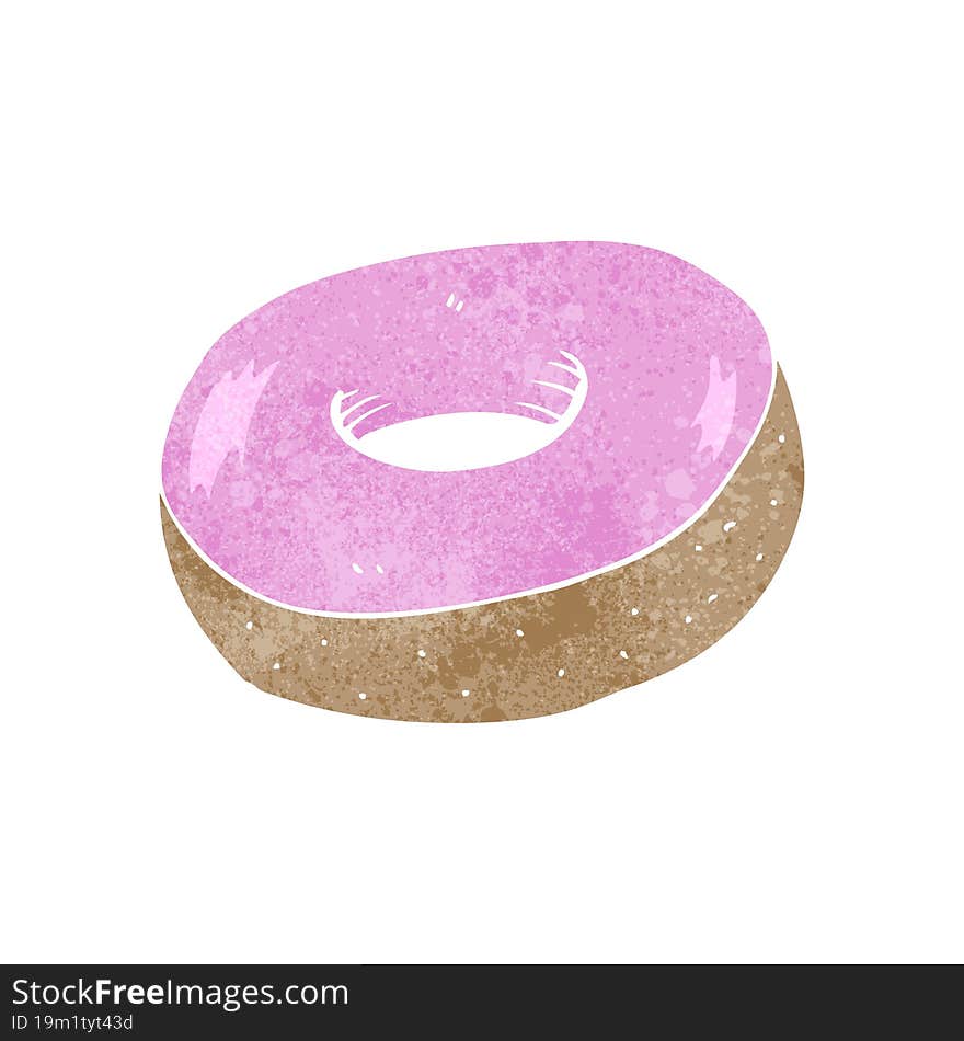 cartoon donut