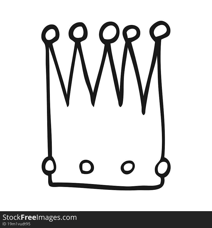 Cartoon Simple Crown