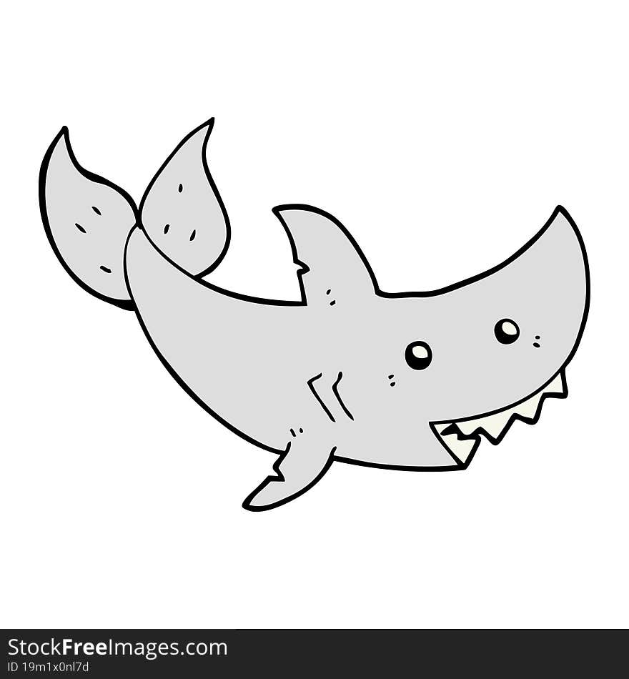 Cartoon Shark