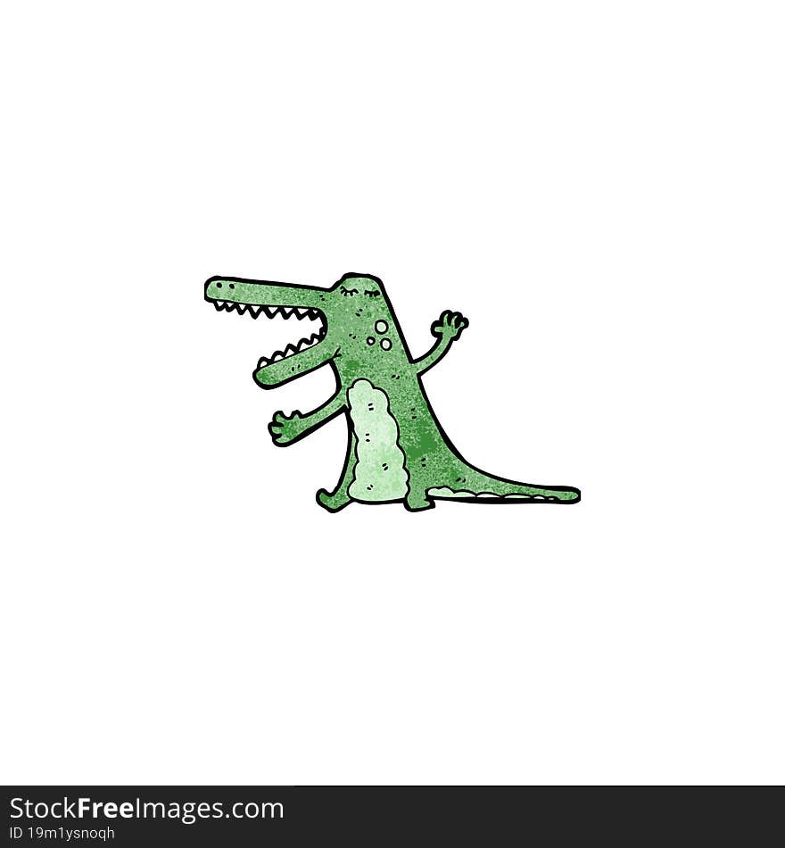 Cartoon Crocodile