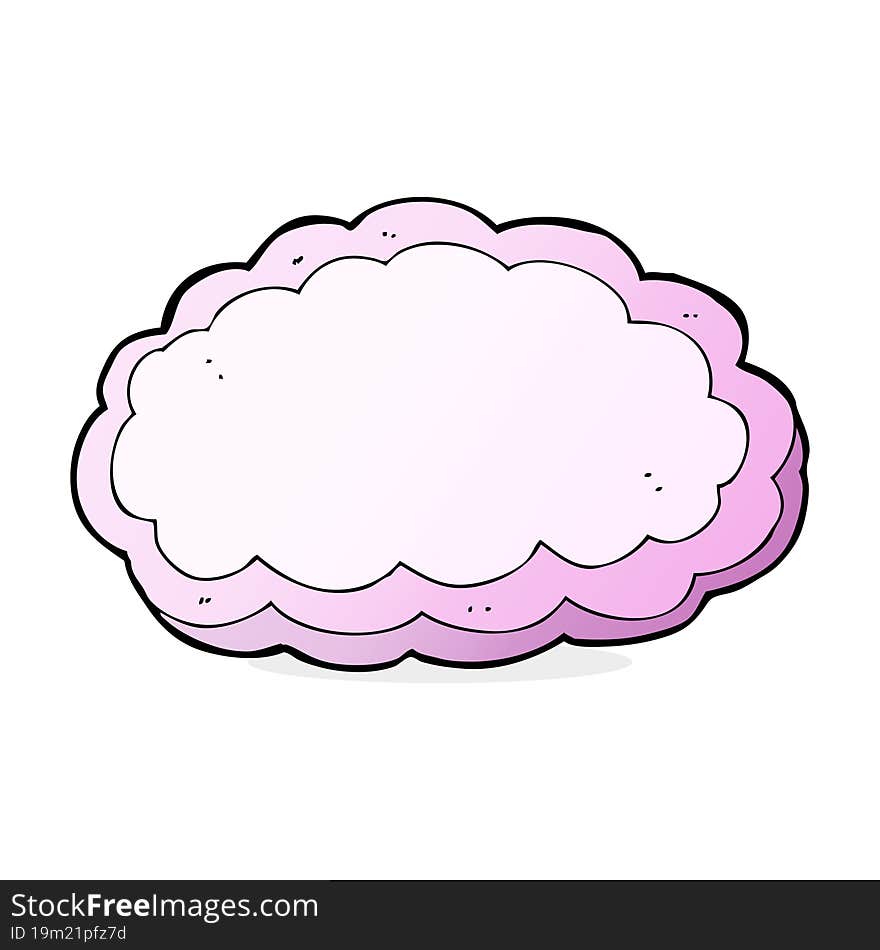 Cartoon Decorative Cloud