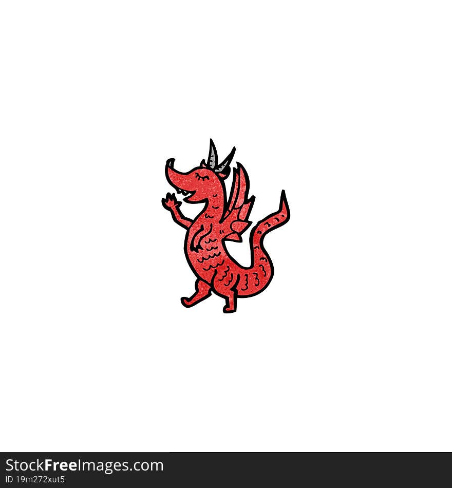 cartoon dragon