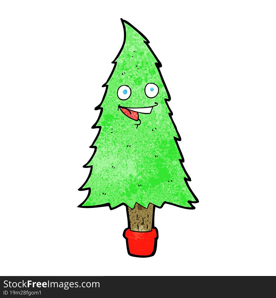 Cartoon Christmas Tree