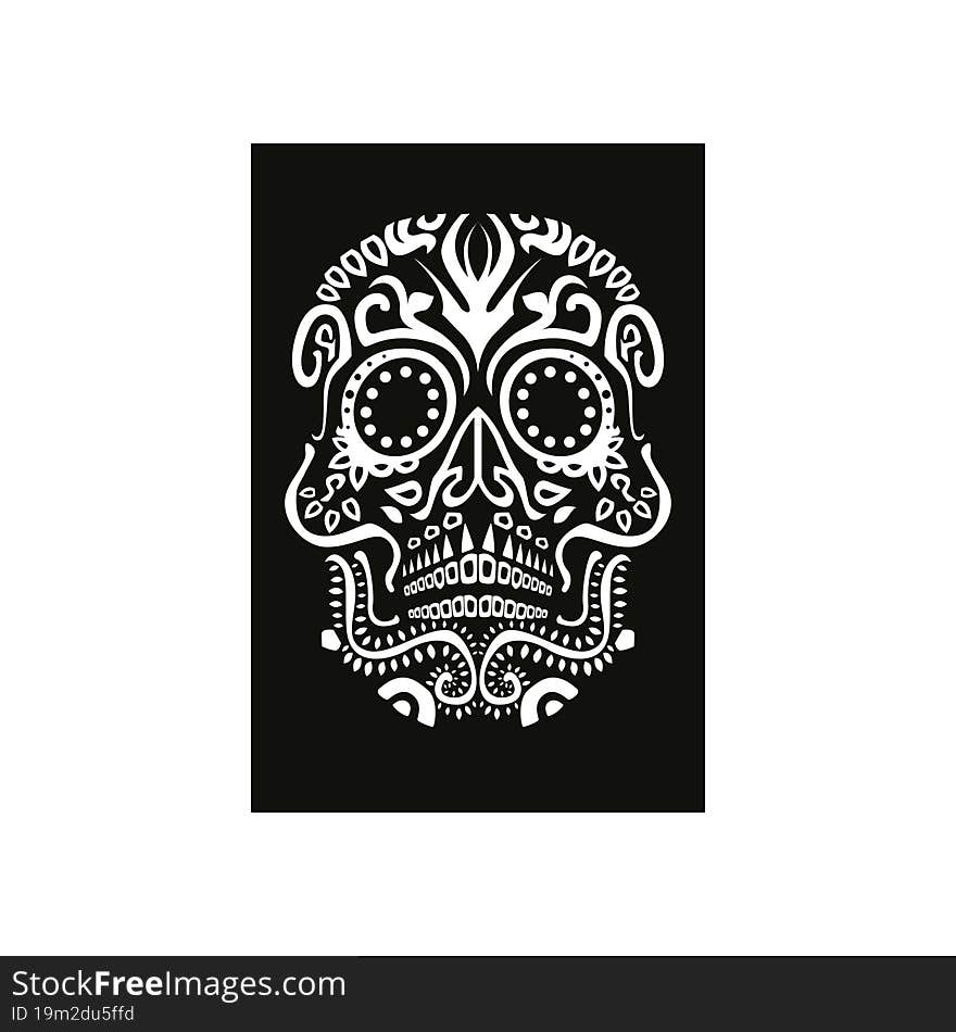 Day Of The Dead Skull