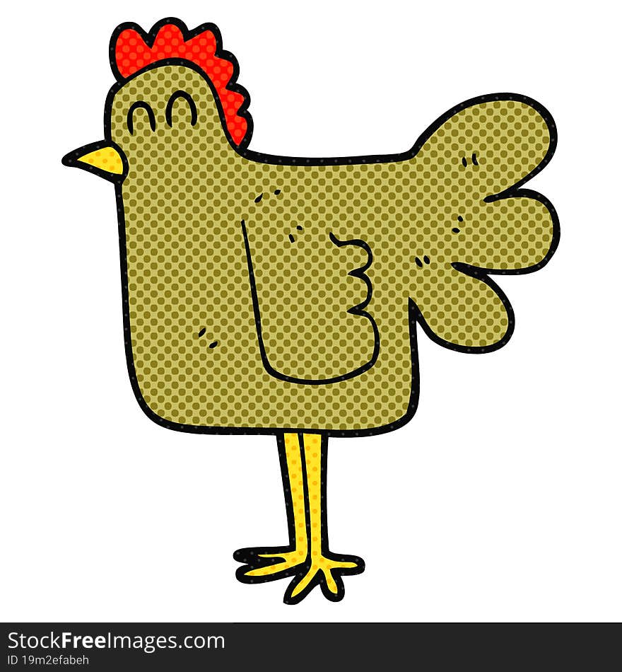 Cartoon Chicken