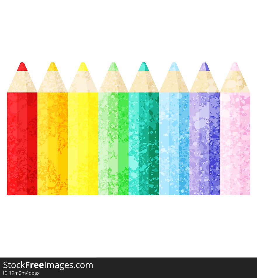 Color Pencils Graphic Icon