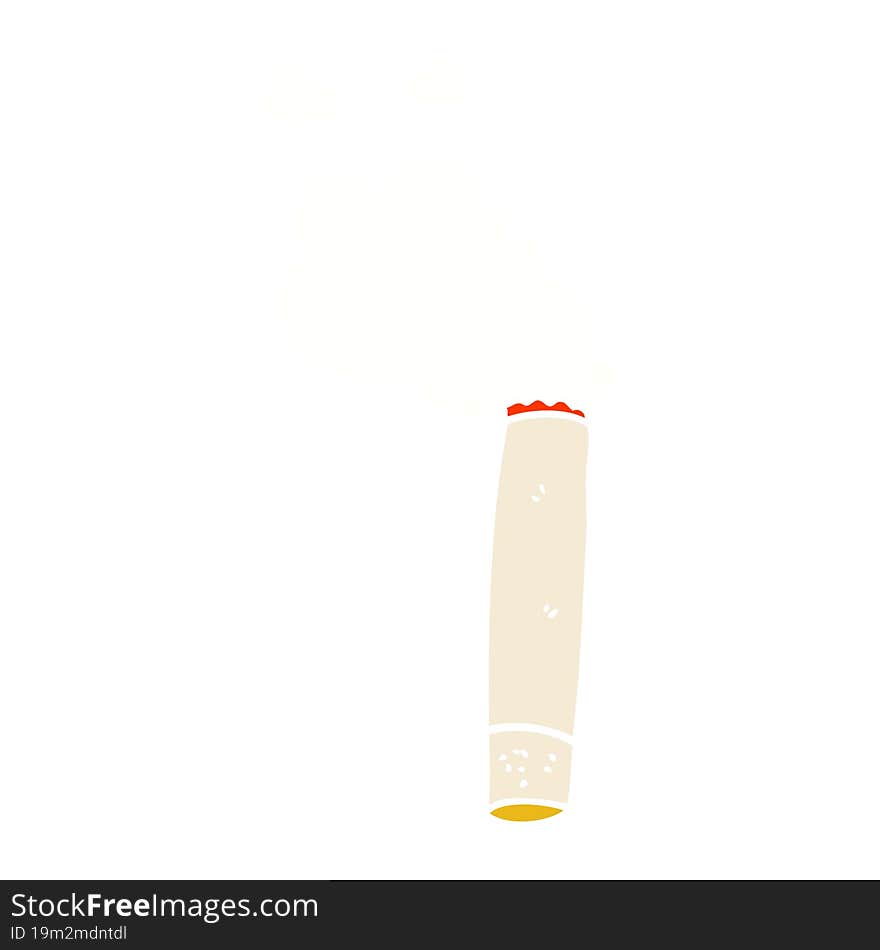 cartoon doodle cigarette