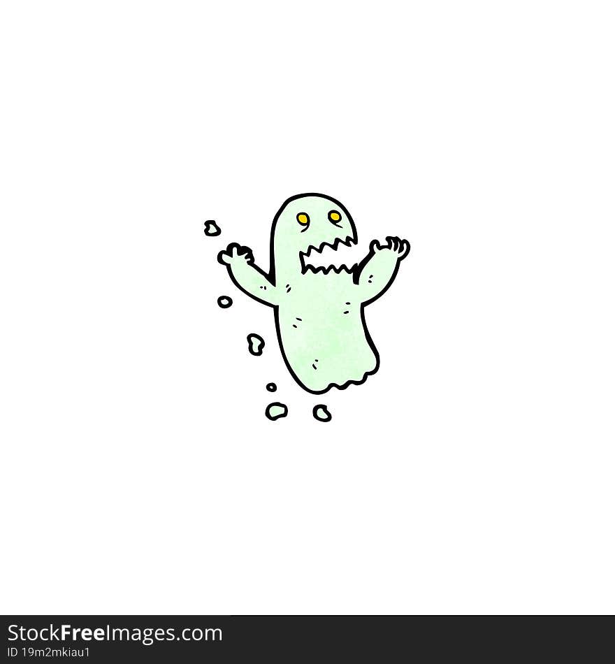 cartoon ghost