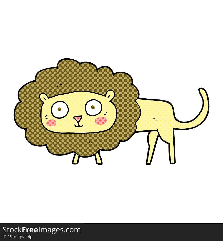 Cartoon Lion