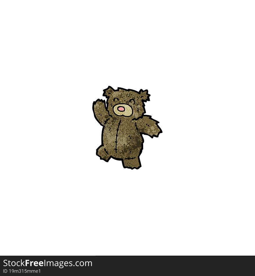 cartoon teddy bear