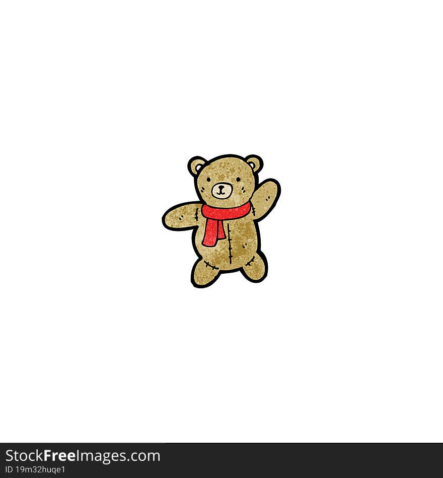 cartoon teddy bear