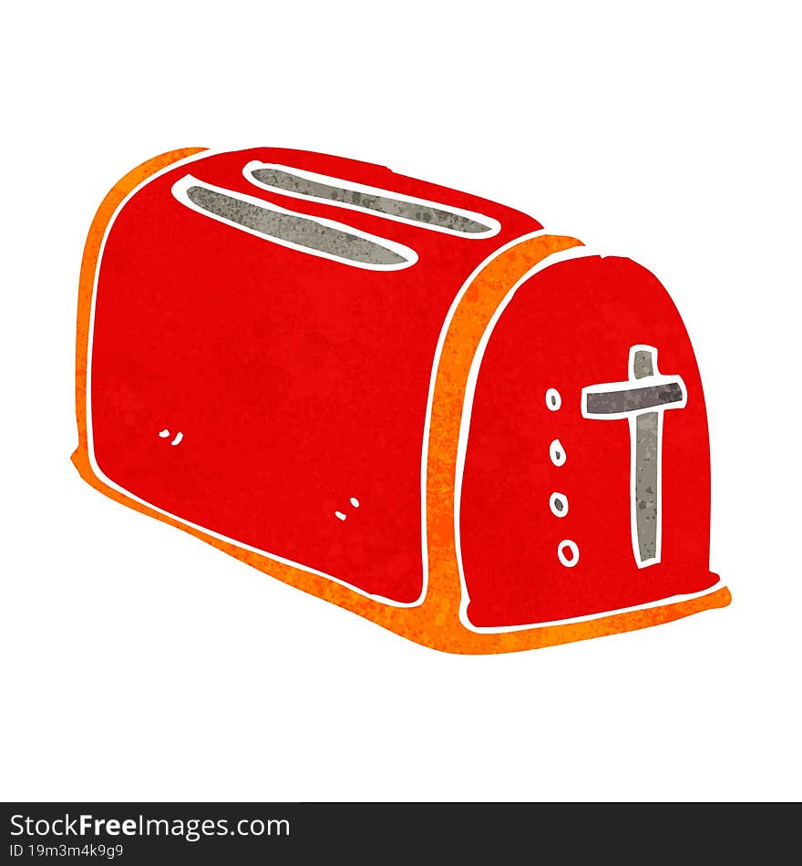 Cartoon Toaster