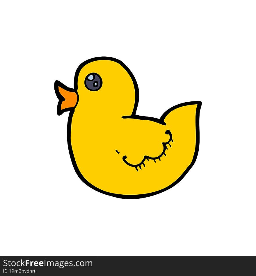 cartoon rubber duck