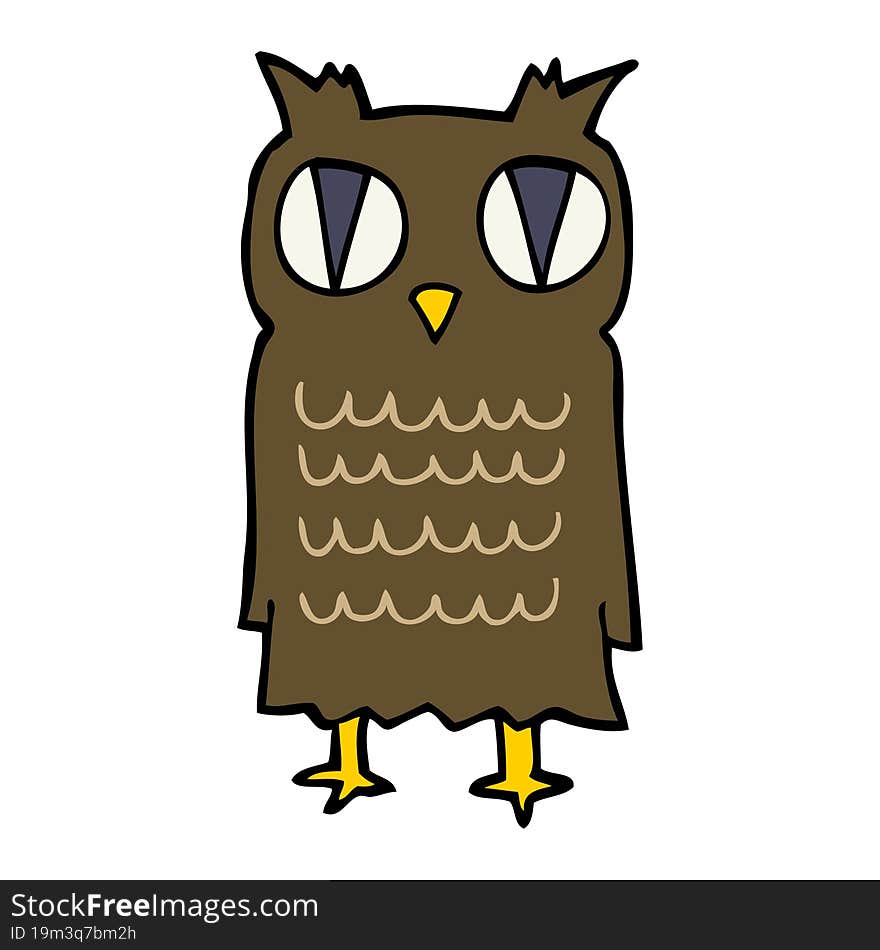 cartoon owl