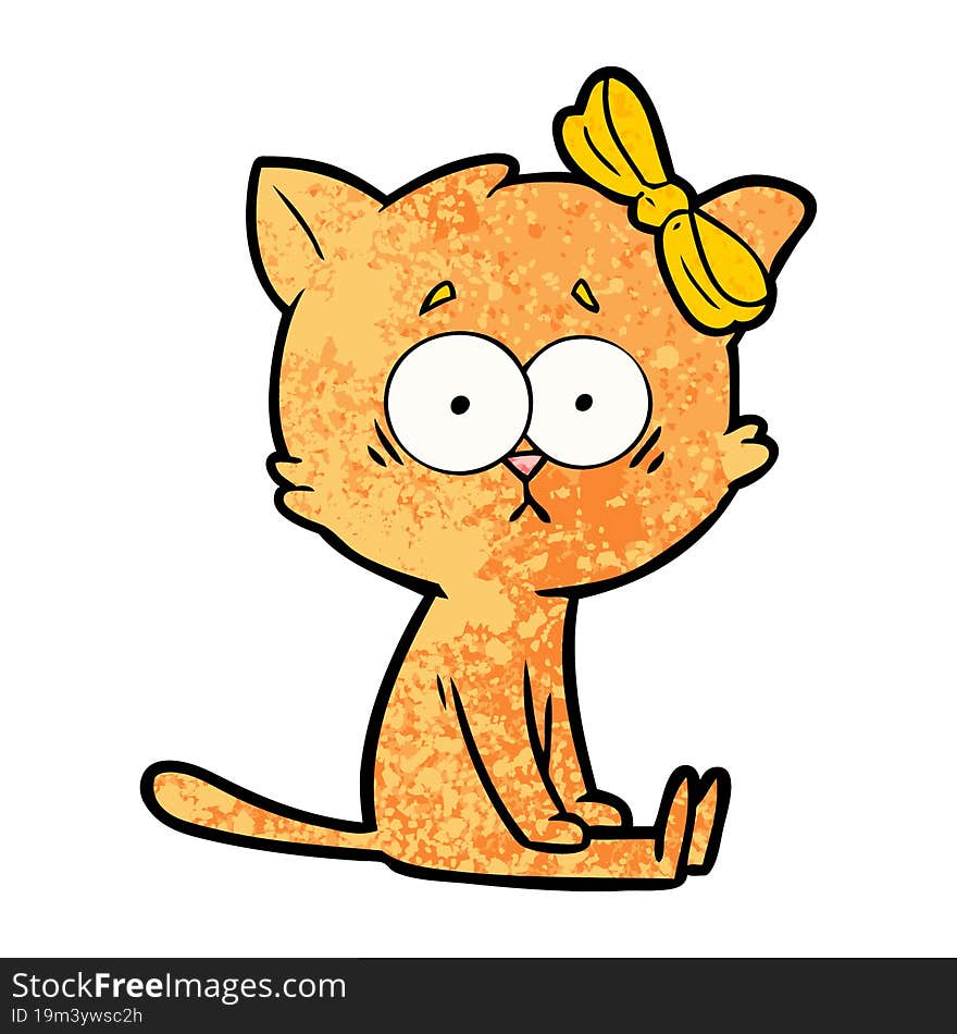 cartoon cat. cartoon cat