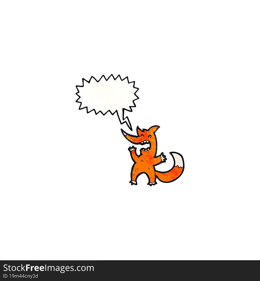 cartoon fox