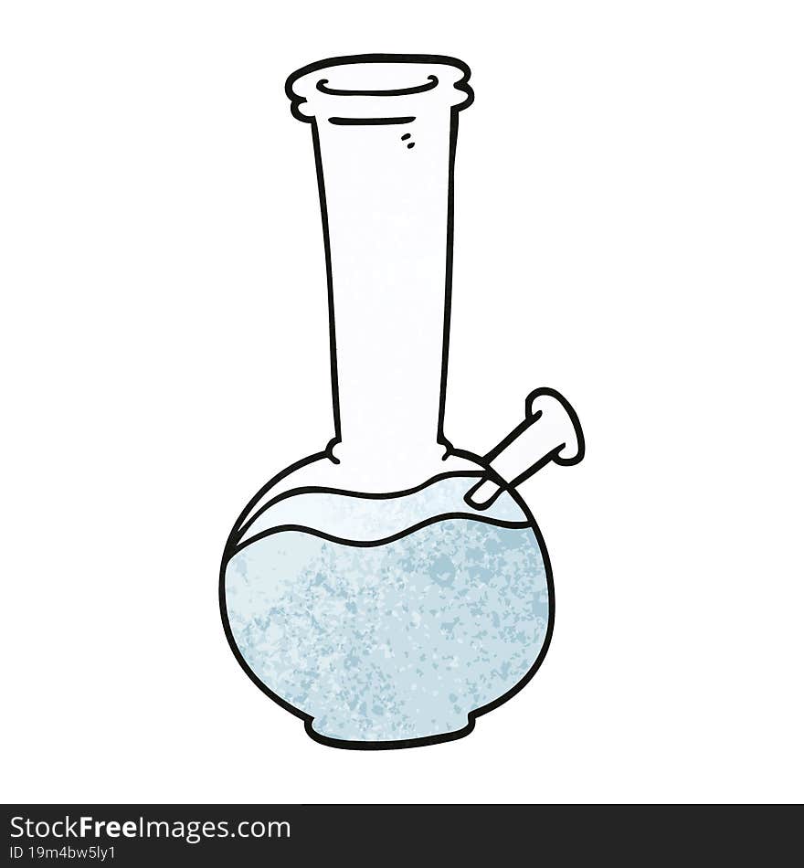 cartoon doodle bong