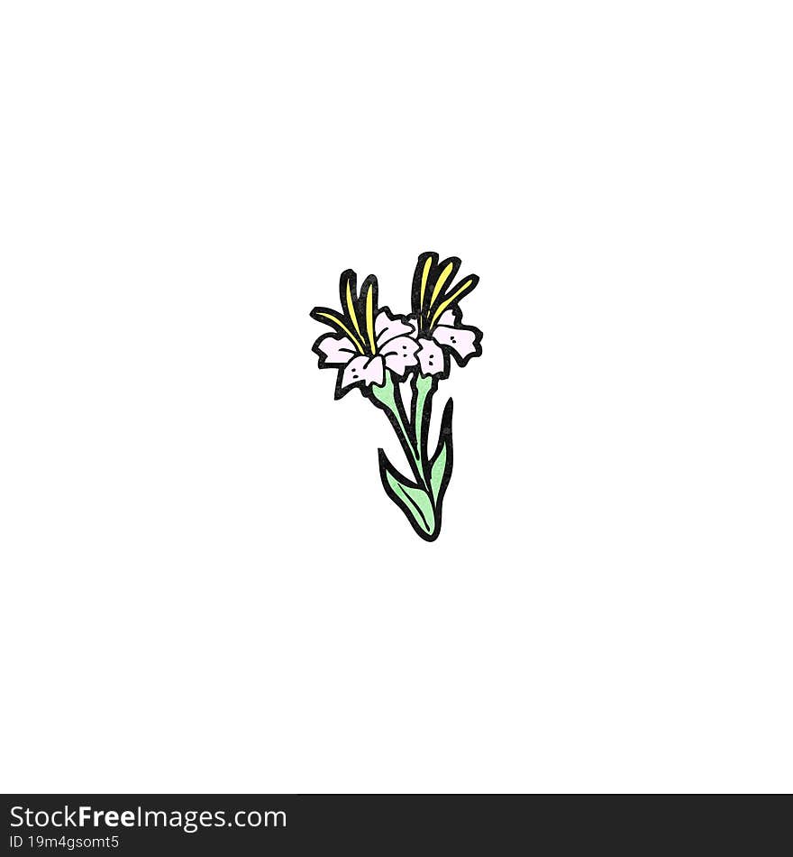 Cartoon Flower