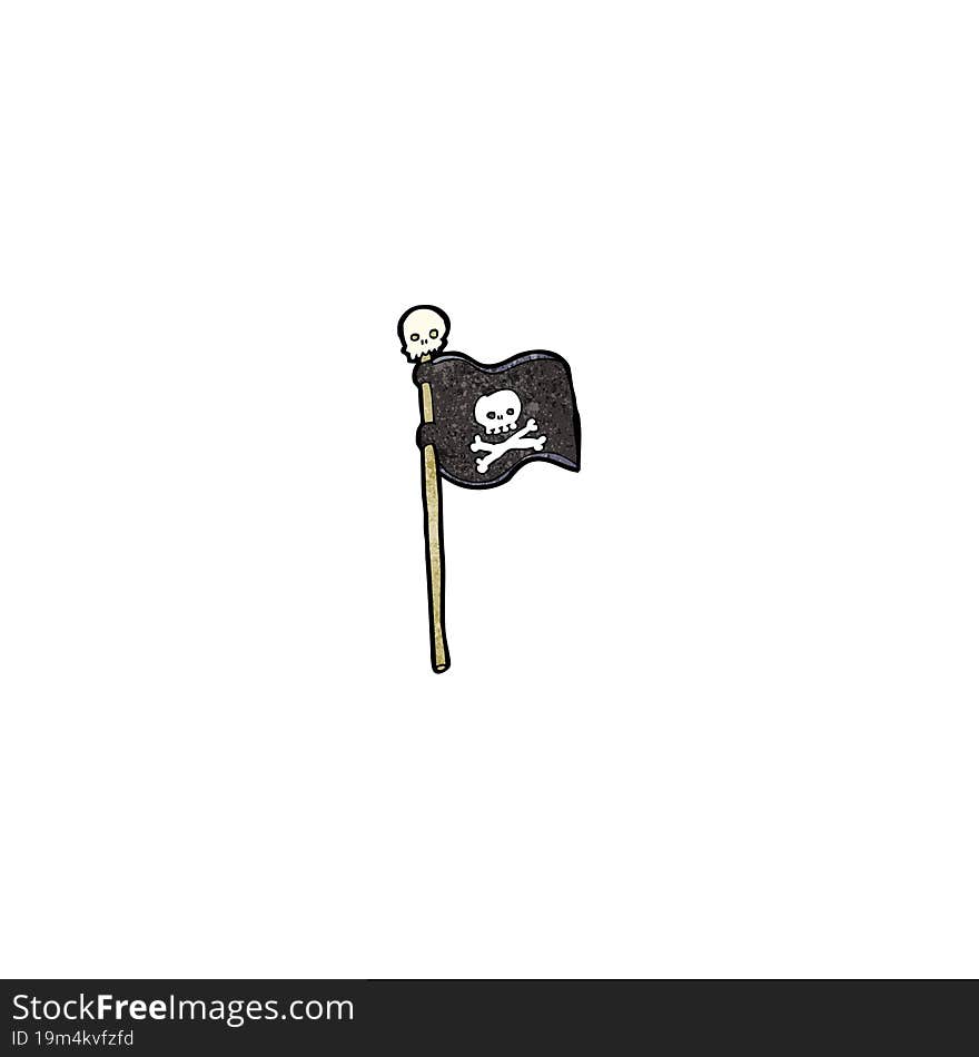 Cartoon Pirate Flag