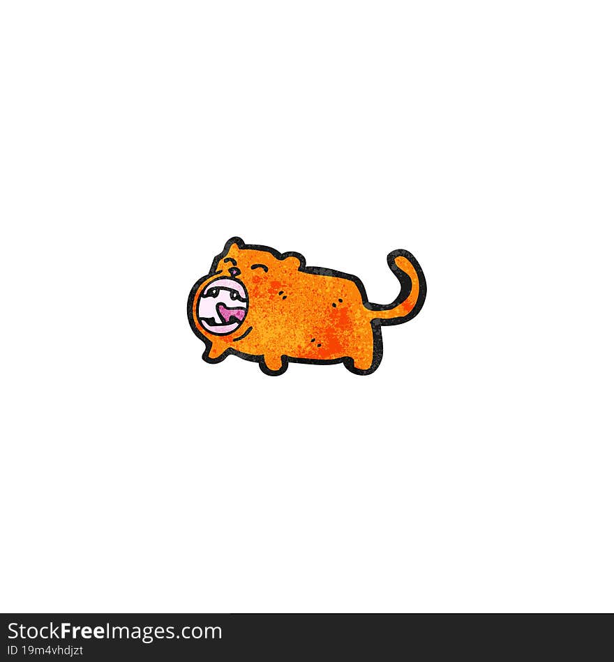 Cartoon Ginger Cat