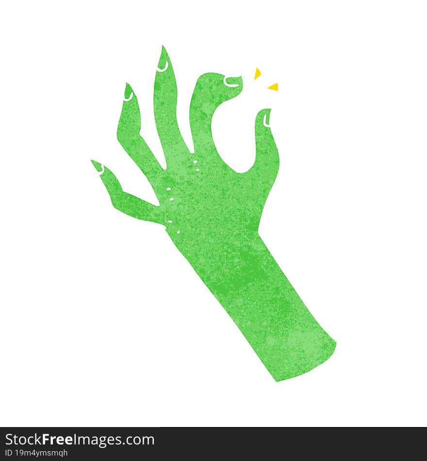 cartoon hand symbol