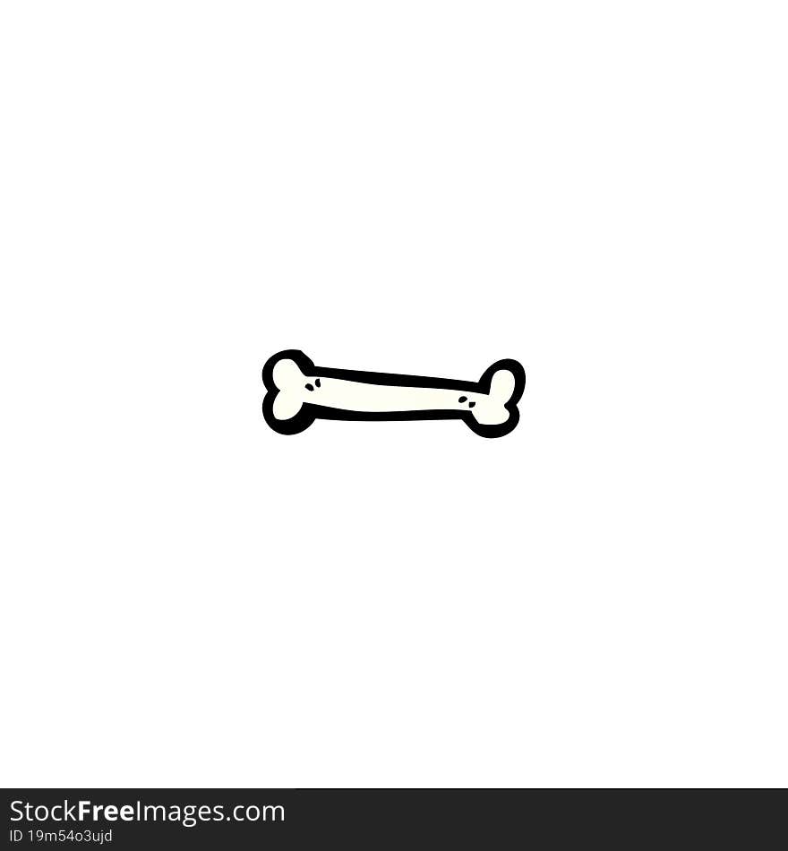 cartoon bone