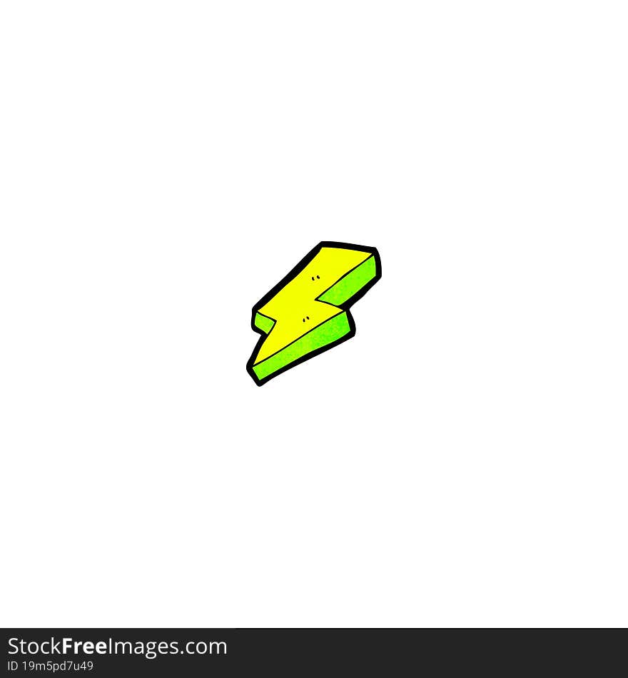 Lightning Bolt Symbol Cartoon