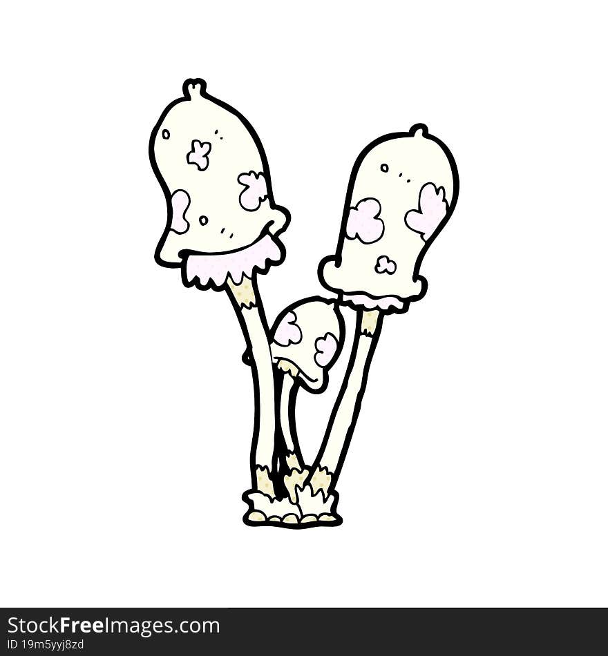 cartoon mushroom