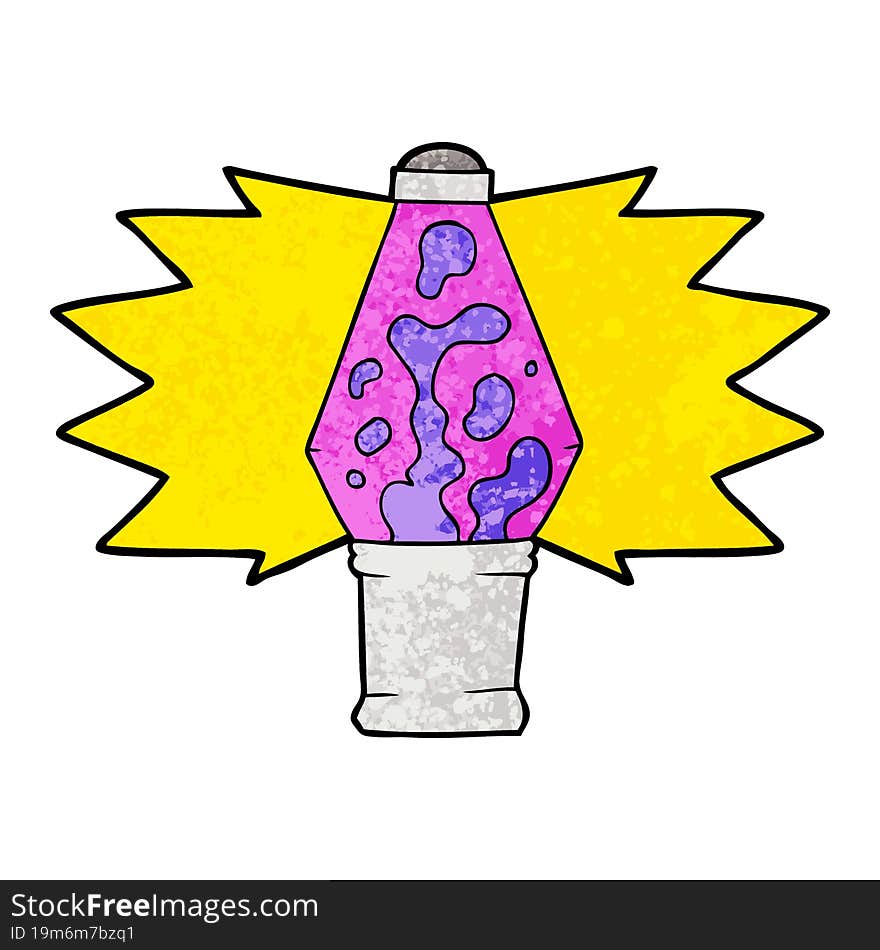 cartoon lava lamp. cartoon lava lamp