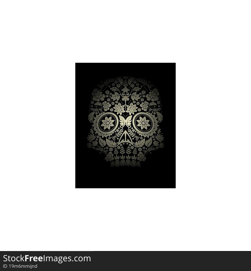 Day Of The Dead Skull