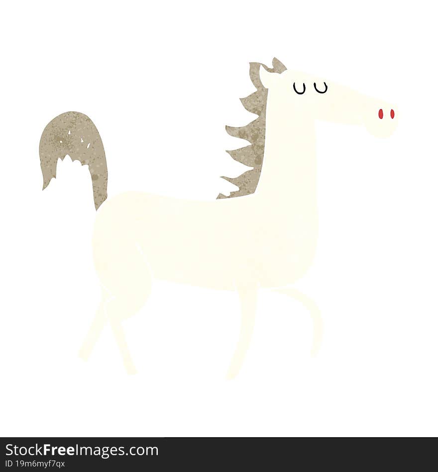 cartoon horse