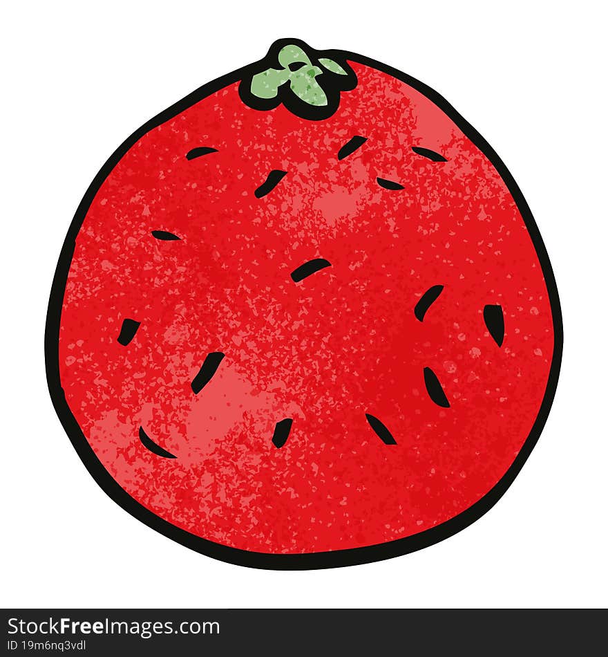 cartoon doodle tomato