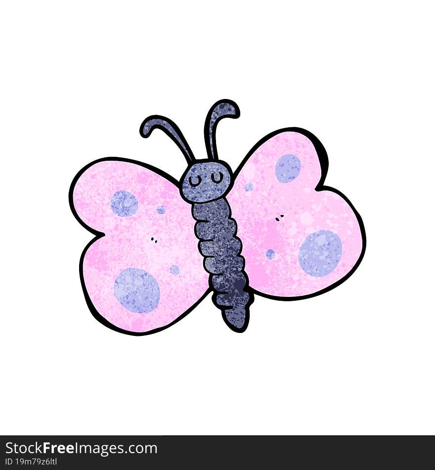 cartoon butterfly