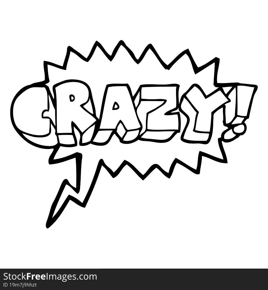 speech bubble cartoon shout crazy