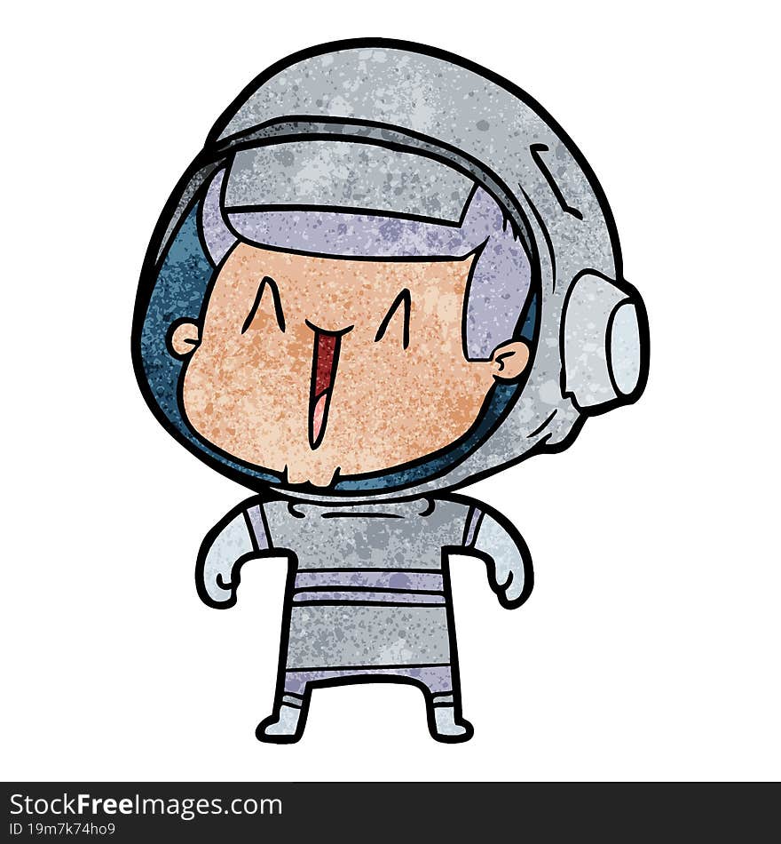 cartoon astronaut man. cartoon astronaut man