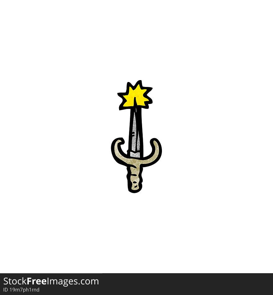 cartoon knife