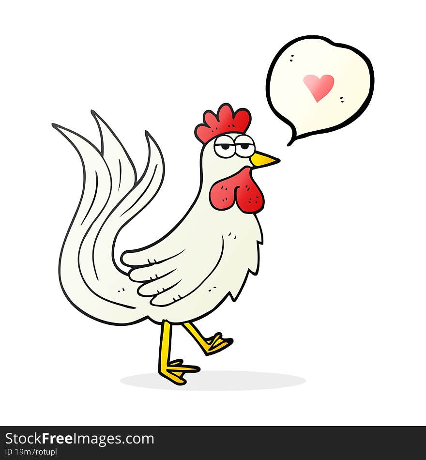 speech bubble cartoon cock