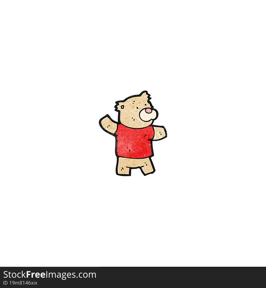 cartoon teddy bear