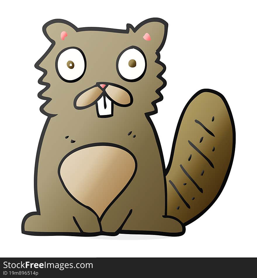 Cartoon Beaver