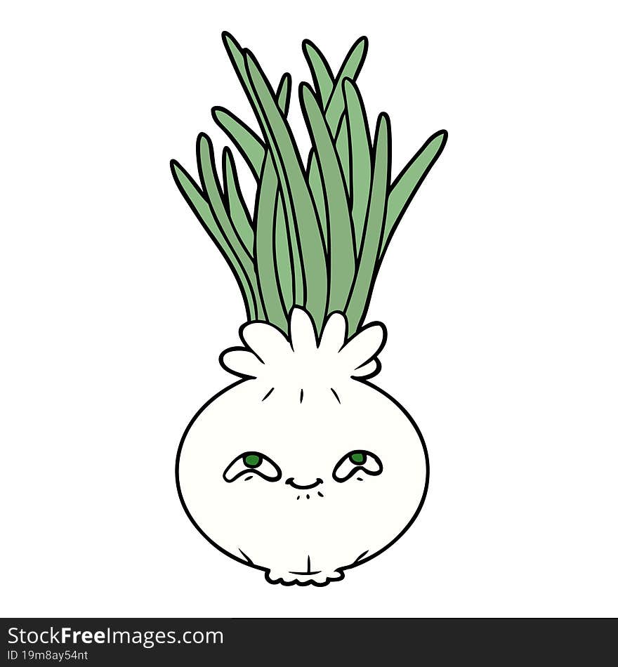 cartoon onion. cartoon onion