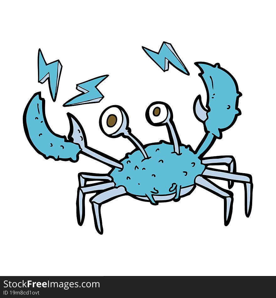 Cartoon Crab