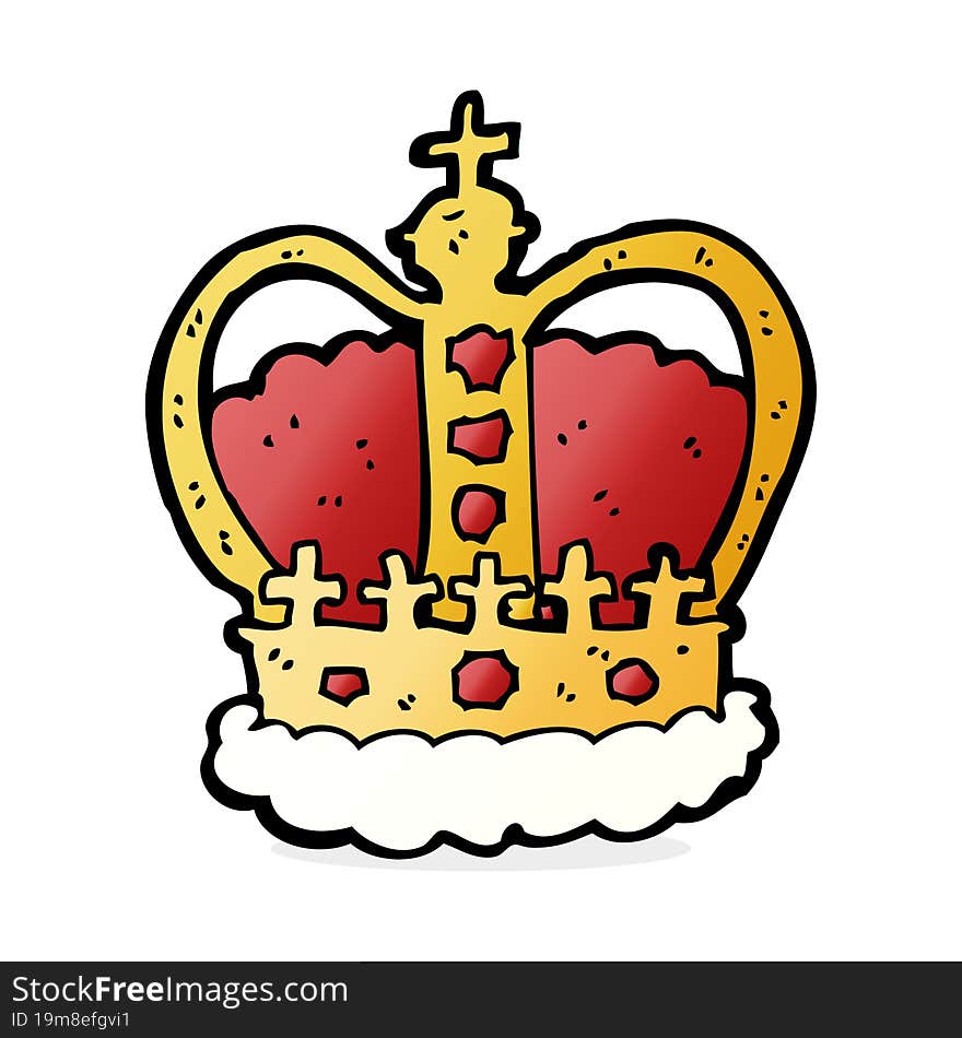 Cartoon Royal Crown